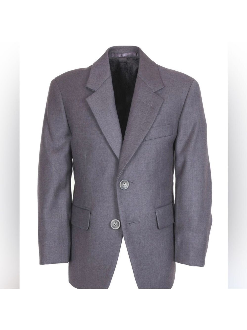 Dark Grey Suit Jacket Charcoal Steel Gray Cardi International Kids 3T 3B Boys